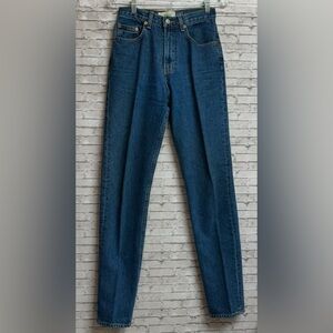 GAP CLASSIC Y2K Jeans Size 4 Long High-Rise Straight 100% Cotton Vintage 2000